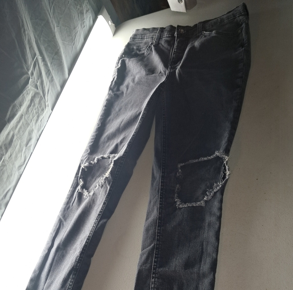 Free People Womens Black Jeans Size 29 - Picture 5 of 11